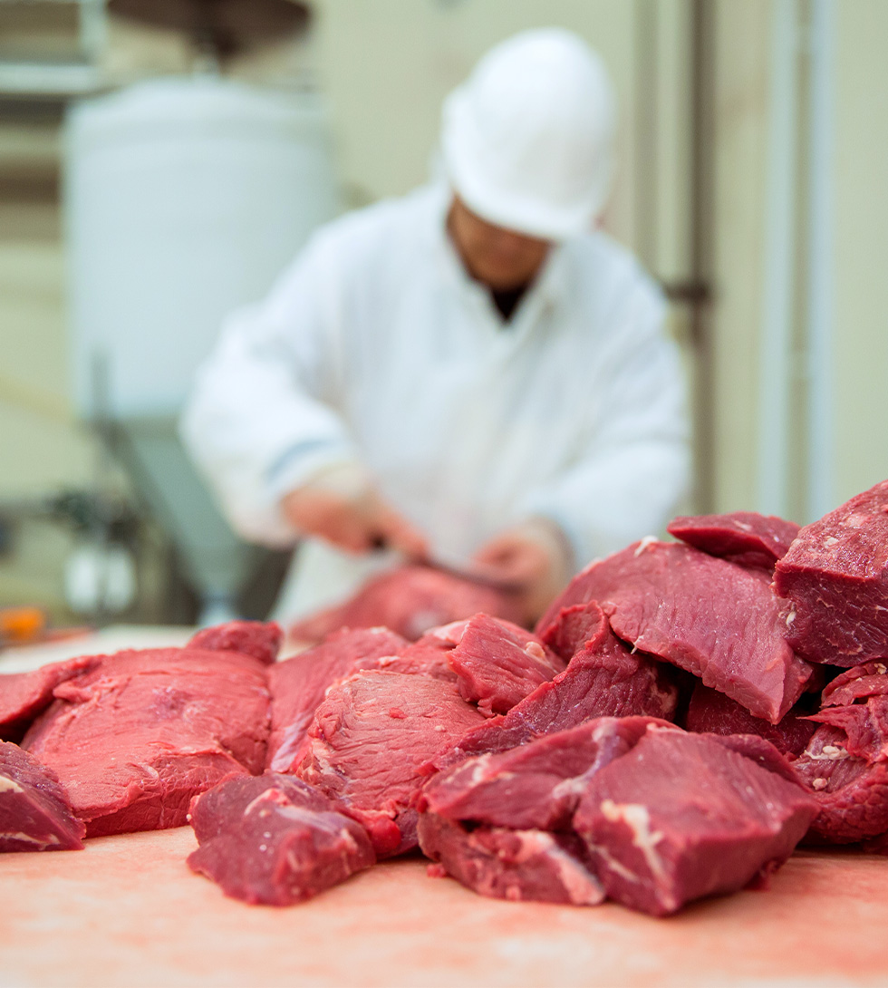mals vlees beenhouwer
